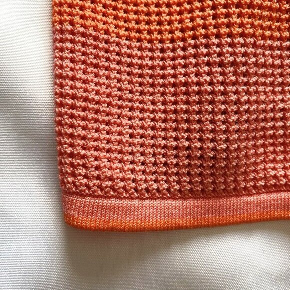 SPORTALM KITZBUHEL DAVINA COLORFUL OPEN KNIT SATIN FLORAL PANEL ZIP UP JACKET - Picture 9 of 10